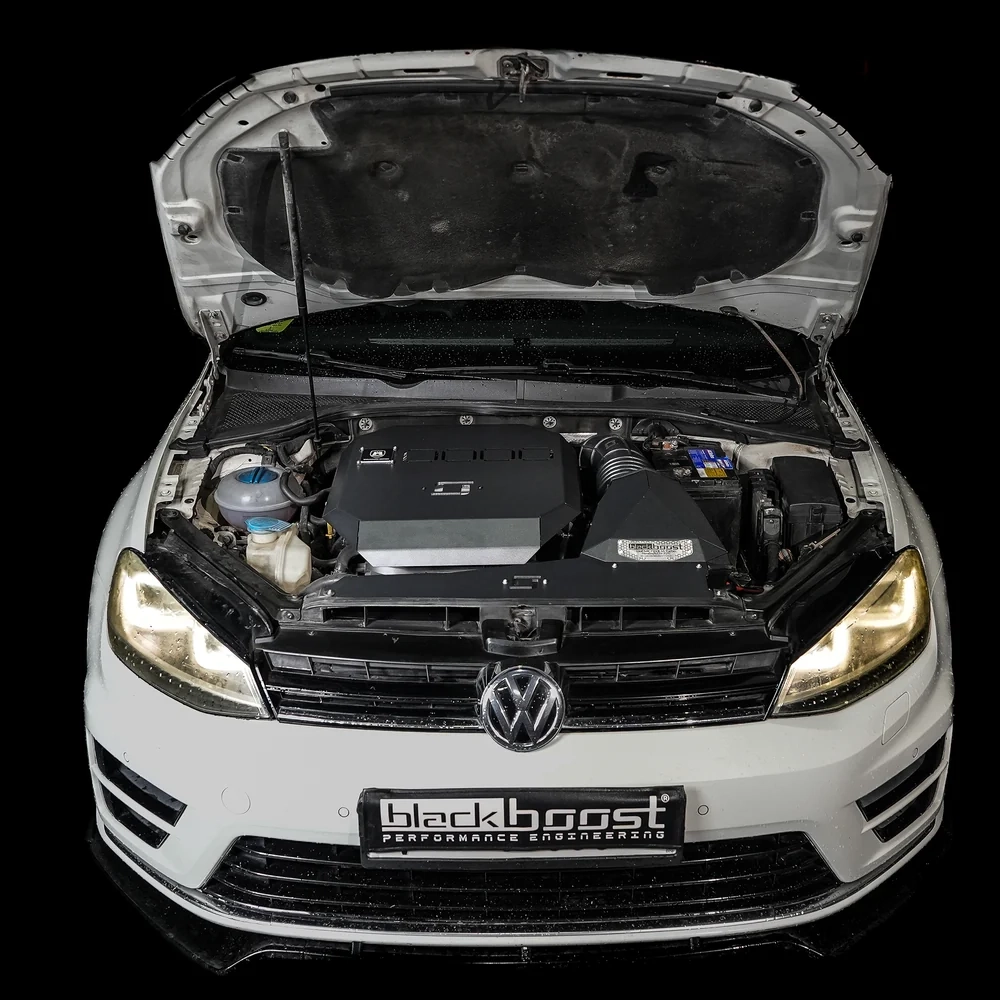 Система холодного впуска BlackBoost для Volkswagen Golf GTI/R MK7/7.5 и Audi A3/S3 8V Gen3 EA888 MQB Cold Air Intake System