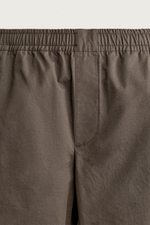 БРЮКИ BARREL FIT ИЗ ХЛОПКА — ZARA