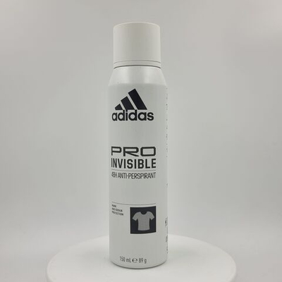 Дезодорант-спрей антиперспирант женский ADIDAS Pro Invisible 48 часов,150 мл (Франция)