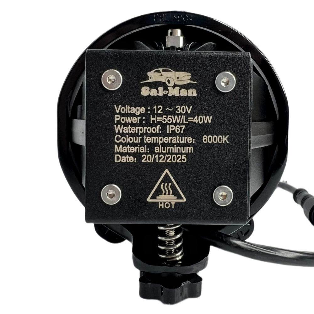 Sal-Man LED ПТФ LADA Priora Niva 70/110W 6000K Линза 3,0" Доп. дальний.