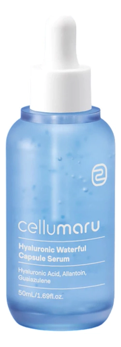 [CELLUMARU] Сыворотка для лица интенсивно увлажняющая Hyaluronic Waterful Capsule Serum, 50 мл