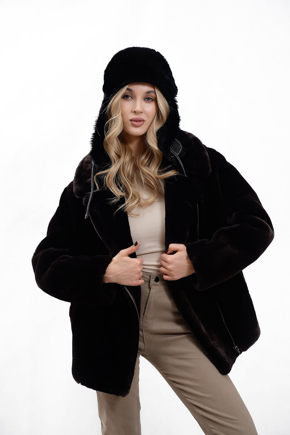 Куртка женская из овчины