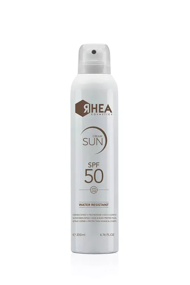 RHEA SPF50 CreamSun Кремовый спрей для лица и тела RHEA SPF50 CreamSun Кремовый спрей для лица и тела