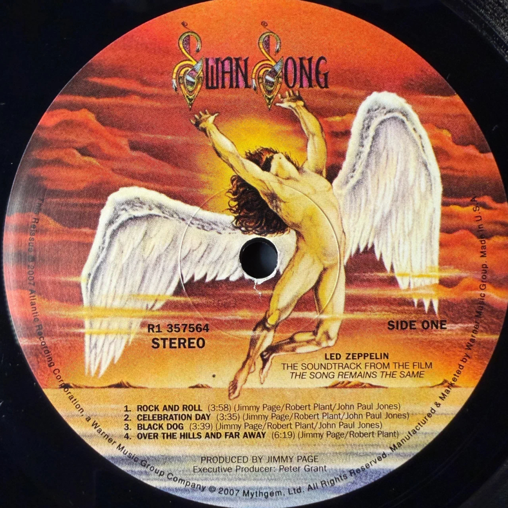 Led Zeppelin ‎– The Soundtrack From The Film The Song Remains The Same 4LP (США 2008г.)