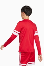 Футболка с длинными рукавами adidas Squadra 25 Детская - красный