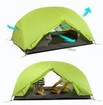 ПАЛАТКА NATUREHIKE СВЕРХЛЕГКАЯ MONGAR NH17T007-M, 20D