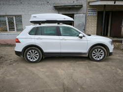 Автобокс Way-box Gulliver 520 на крышу Volkswagen Tiguan