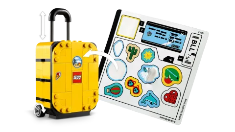 Конструктор LEGO 40817 Желтый дорожный чемодан