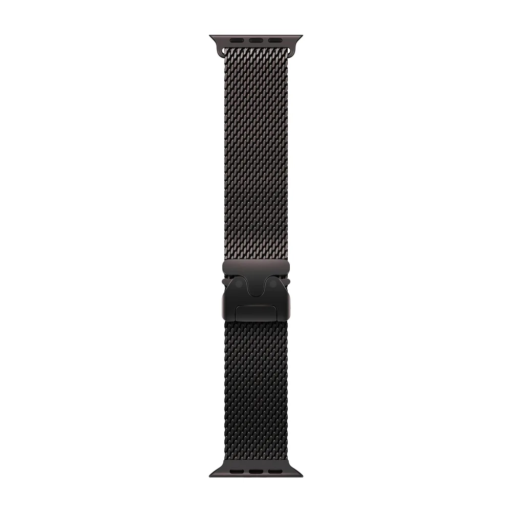 Умные часы Apple Watch Ultra 2 (2024) GPS + Cellular, 49mm, Black Titanium Case with Black Titanium Milanese Loop M, (Черный титан)
