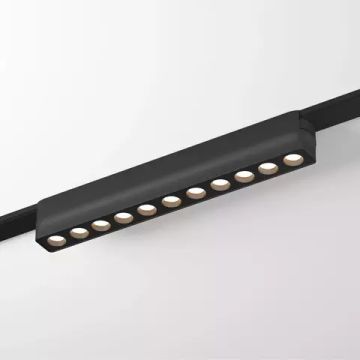 Магнитный трековый светодиодный светильник 12W 3000К DK5305-BK чёрный Air Grill Denkirs