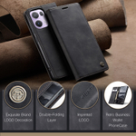 Чехол-книжка CaseMe Matte OPPO Reno 13 Pro global
