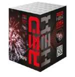 Батарея салютов Red hex (TB30) от Tropic, 25 залпов, 25 мм