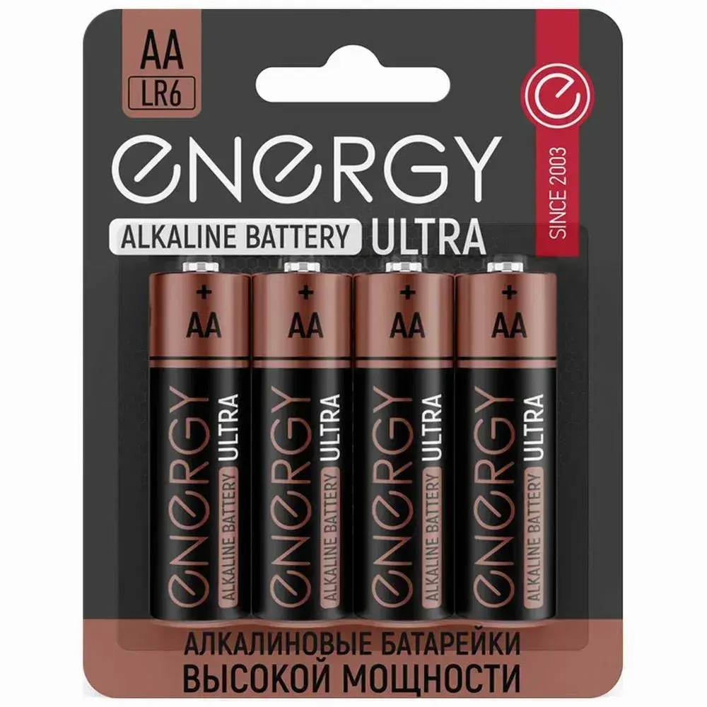 Батарейка алкалиновая Energy Ultra LRB (АА)