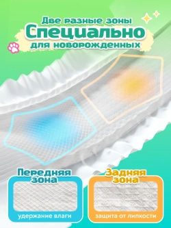 Подгузники пачка M, 46 шт