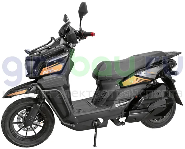 Электроскутер GT Tank 3000W (72V/60Ah) - Чёрный с кофром, обновленная версия фото №6