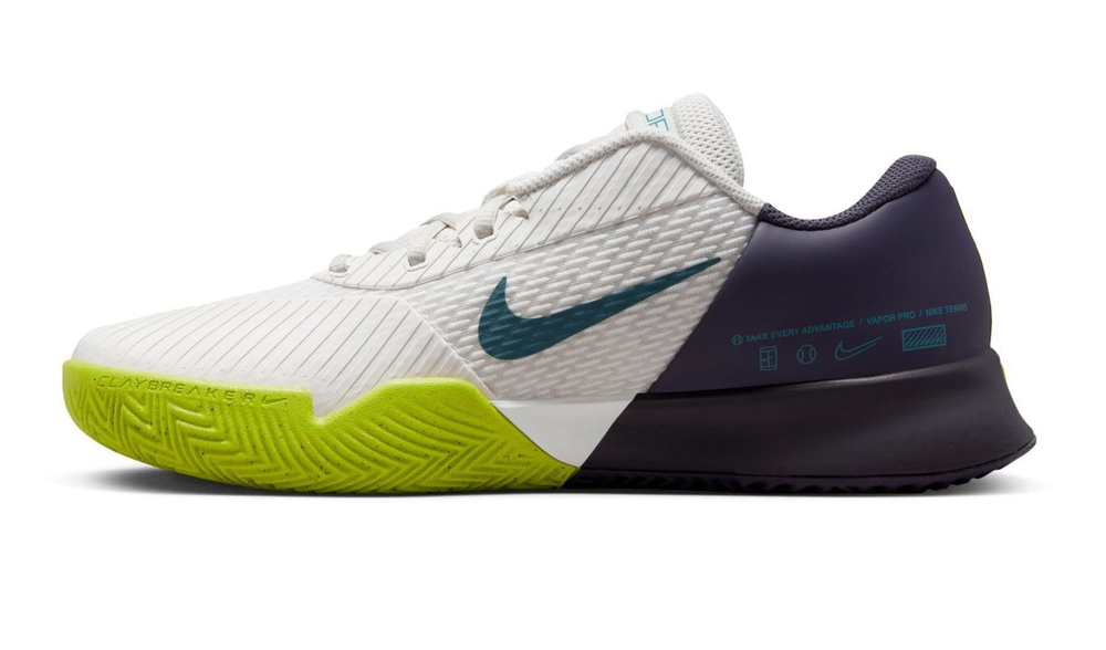 Мужские кроссовки теннисные Nike Zoom Vapor Pro 2 Clay - photon/mineral teal/gridiron