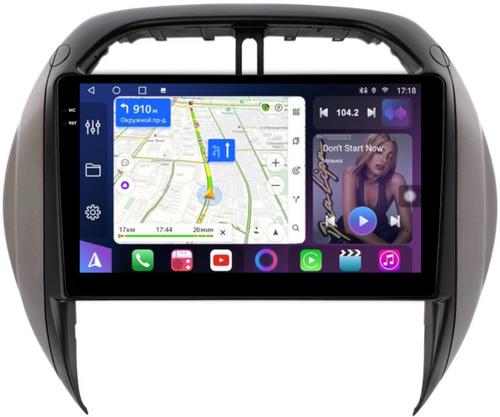 Магнитола для Toyota RAV4 2 2003-2005 - FarCar S500-TS10 монитор 9.5" QLED на Android 14, Быстрая, CarPlay, 4G SIM-слот