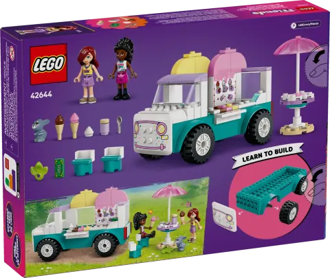 Конструктор LEGO Friends 42644 Грузовик с мороженым в Хартлейк-сити