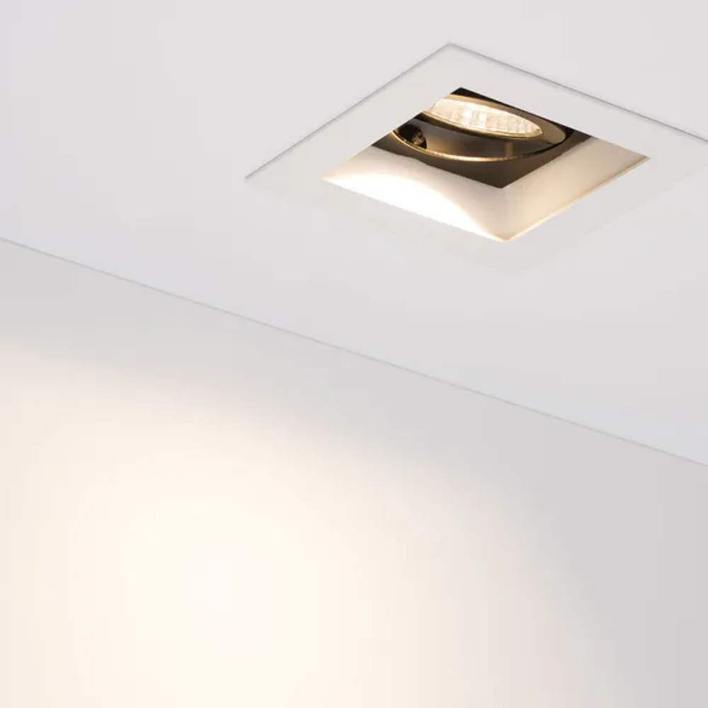 Светильник CL-KARDAN-S102x102-9W Day (WH-BK, 38 deg) (Arlight, IP20 Металл, 3 года) 024125