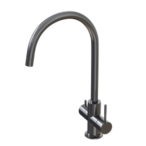 Смеситель для кухни 35к Mixline MLSS-0320BL (Черный графит) 0504