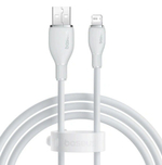 Usb Кабель-зарядка Lightning Baseus Pudding Series 2.4A 1.2м P10355700221-00 белый
