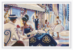 Коллекция:	Женский образ¶Название по-английски:	Pleasant evening in the café¶Название по-русски:	При