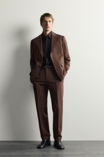 КОСТЮМНЫЕ БРЮКИ REGULAR FIT — ZARA