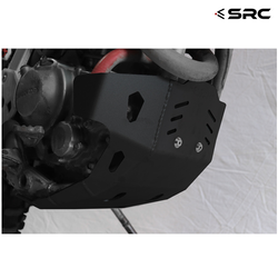 Skid Plate for Honda CRF250L-M (2012-2020). Aluminium, SRC Black