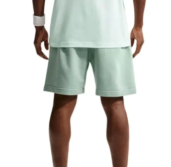 Мужские теннисные шорты Nike Court Heritage Dri-FIT Fleece - steam