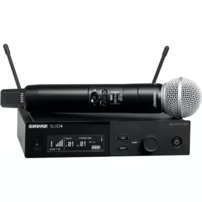 Shure SLXD24E/SM58 — Цифровая вокальная радиосистема с микрофоном SM58