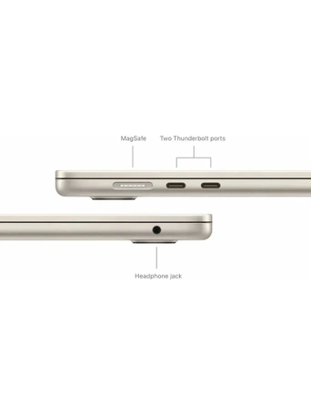 Ноутбук Apple MacBook Air 15 M4, 24/512GB, Starlight