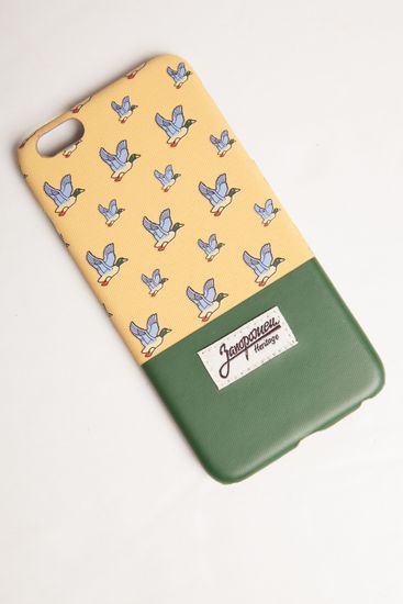 Чехол ЗАПОРОЖЕЦ Дичь Beige/Green, iPhone 6+