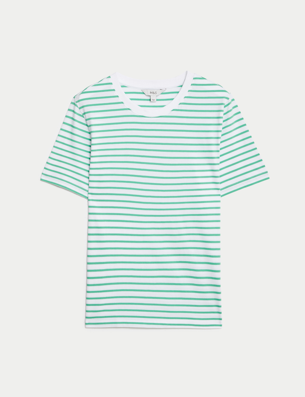 Футболка с коротким рукавом из чистого хлопка T41007391 - Marks & Spencer