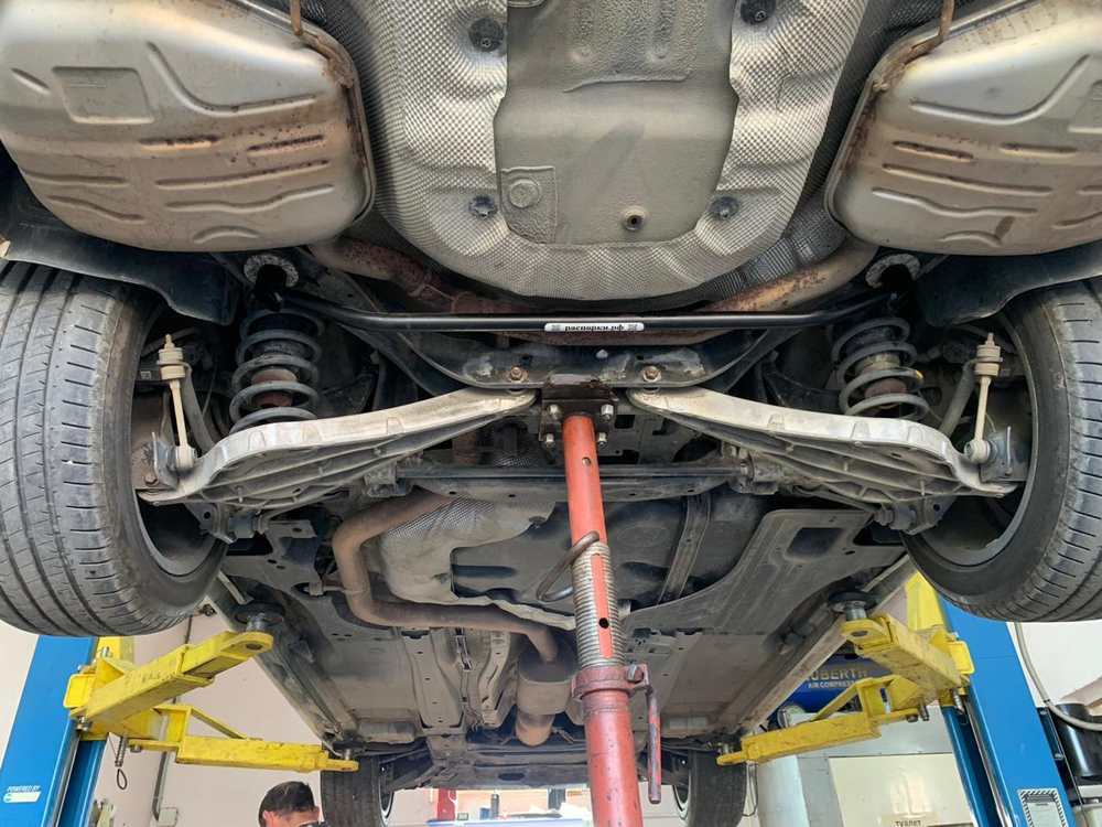 Усилитель заднего подрамника (сзадии) Volvo S80 2 и Volvo XC70 3 и Ford Mondeo 4 (ПОД ЗАКАЗ)