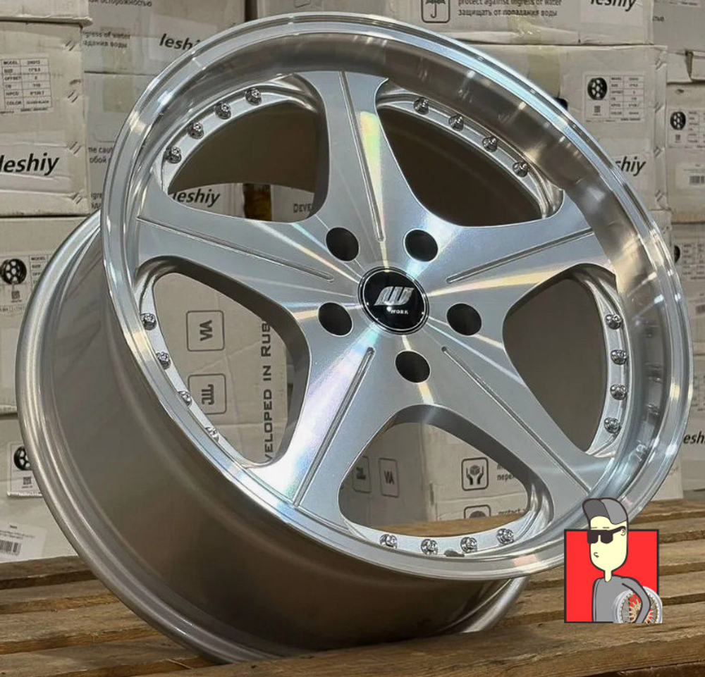 Комплект дисков Work Euroline 18x8.5 et33 5x120