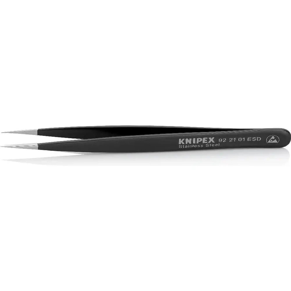 Пинцет прецизионный 125 мм ESD Knipex 92 21 01 ESD