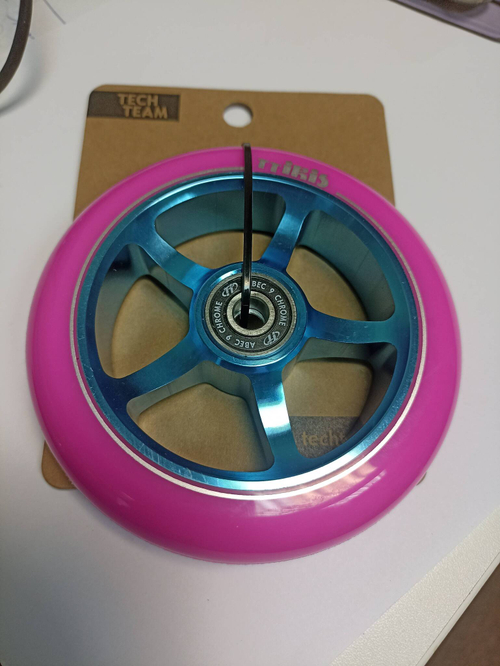 Колесо для самоката X-Treme 110*24мм,  Iris, pink