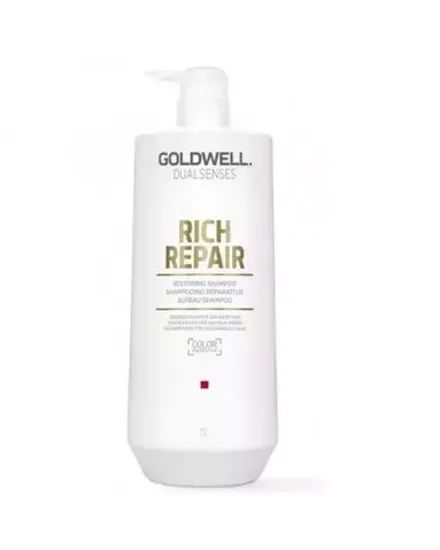 Goldwell Dualsenses Rich Repair Restoring Shampoo - Восстанавливающий шампунь для поврежденных волос 1000 мл