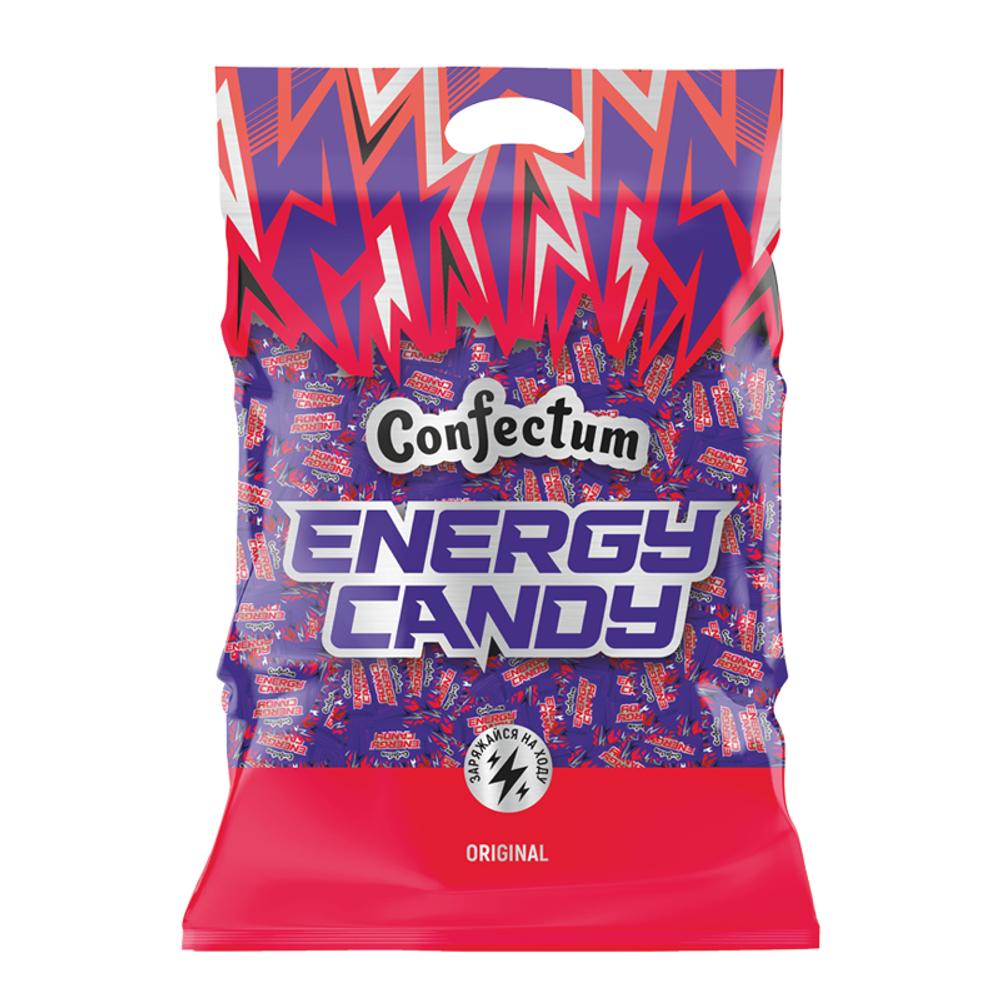 Энергетическая конфета «Confectum Energy Candy» с ароматом тропических фруктов, 500 гр х 3 шт