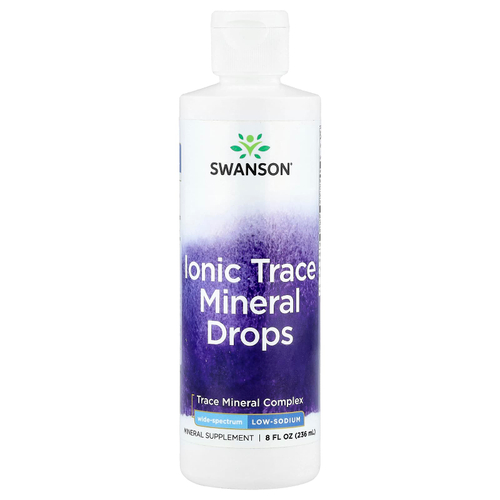 Swanson Vitamins, ионные микроэлементы, капли, 236 мл (8 жидк. унций)