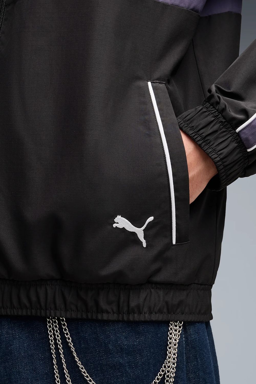 Толстовка мужская PUMA T7 Relaxed Woven Track Jacket Cutline