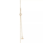 Подвеска из жёлтого золота 18k, Tiffany💙 T - smile mini