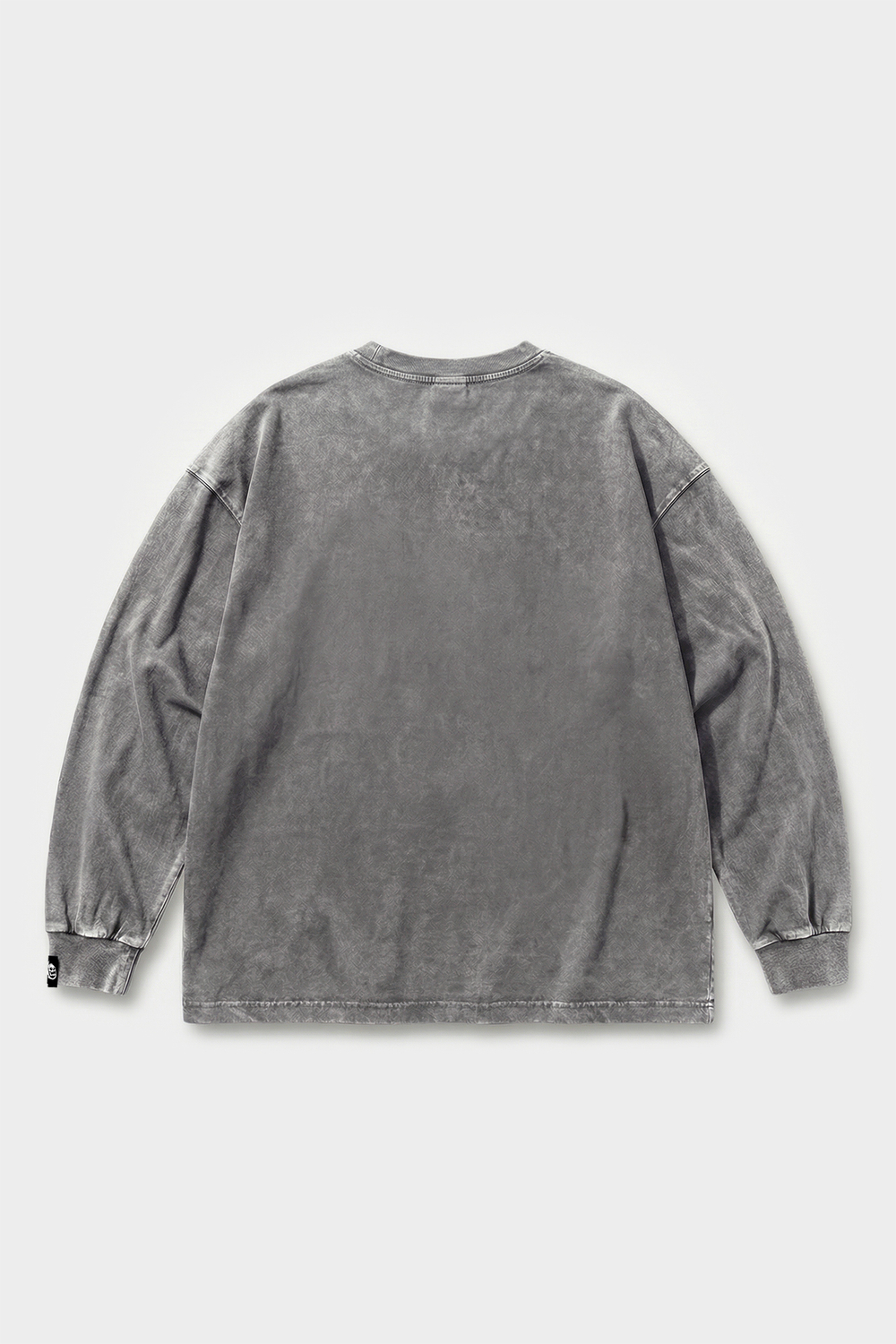 Лонгслив SHMOT "MC DONALDS" GARMENT DYE Серый