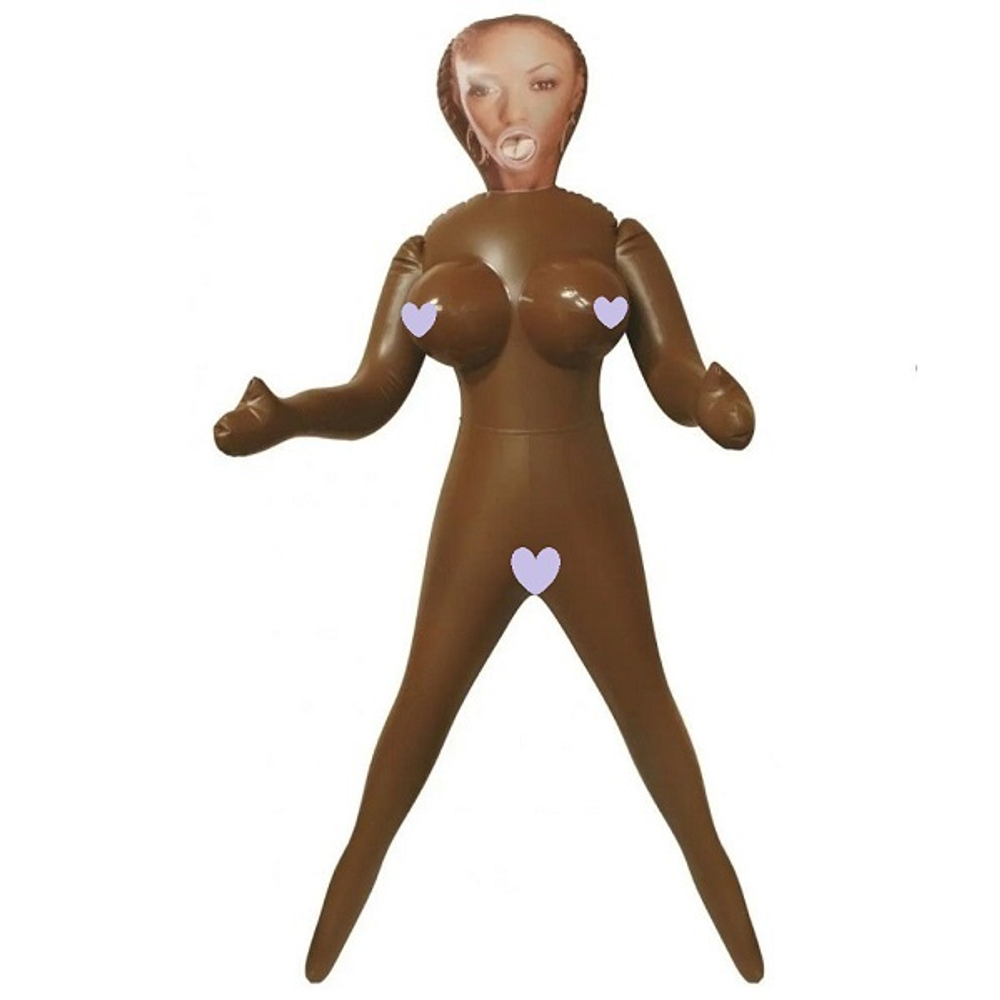 Надувная секс-кукла California Exotic Novelties Vivid Raw Brown Sugar Love Doll  SE-7530-20-3