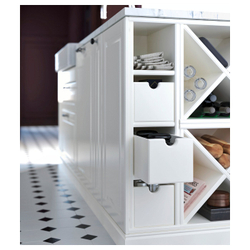 IKEA TORNVIKEN  (ИКЕА ТОРНВИКЕН)  -  Коробка - кремовый 16х34х15 см