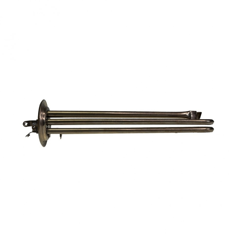 ТЭН RF 2000W(1000+1000), нерж, Ø64, М4, клеммы под винт, L235мм 10115