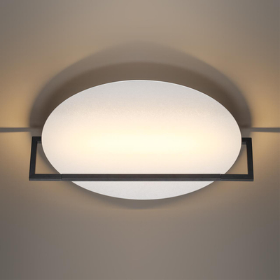 7015/20WL HIGHTECH ODL25 295 белый ice crack/металл/акрил Настенно-потолочный светильник IP20 LED поворотный 360° 1*20W LUNAR