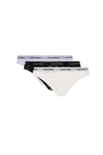 Кружевное трусики 3 пары Calvin Klein Underwear - голубой(000QD5069E)
