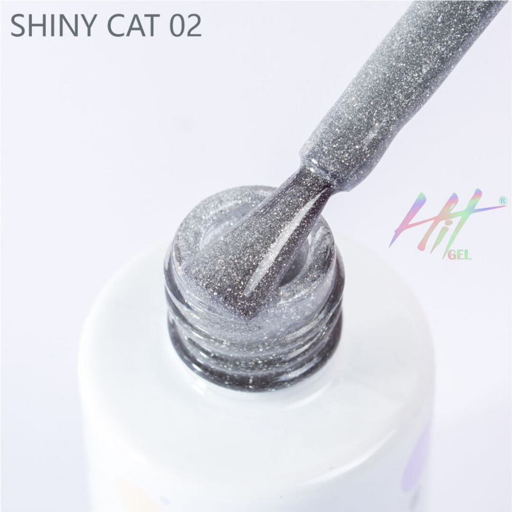 Гель-лак ТМ "HIT gel" №02 Shiny cat, 9 мл