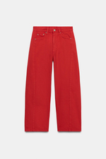 ДЖИНСЫ RELAXED СО СРЕДНЕЙ ПОСАДКОЙ — ZW COLLECTION — ZARA